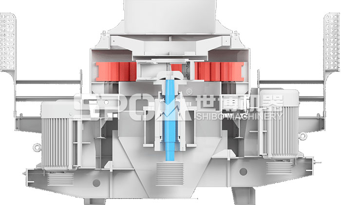 制砂机结构图